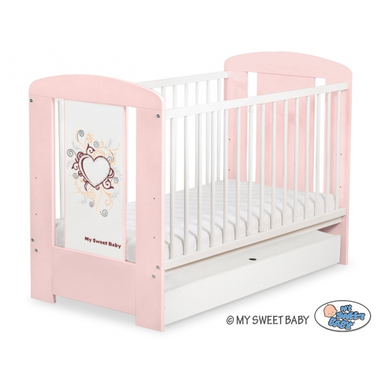 Babysäng med lådor STANDARD 120x60cm Chic