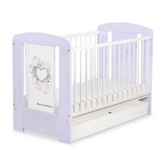 Babysäng med lådor STANDARD 120x60cm Chic