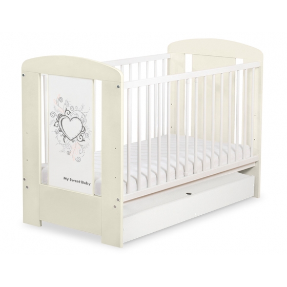 Babysäng med lådor STANDARD 120x60cm Chic