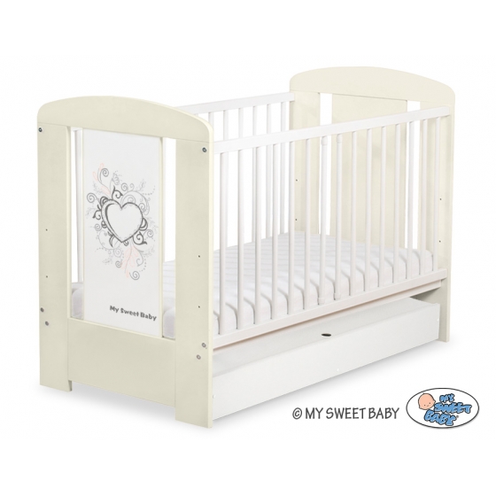 Babysäng med lådor STANDARD 120x60cm Chic