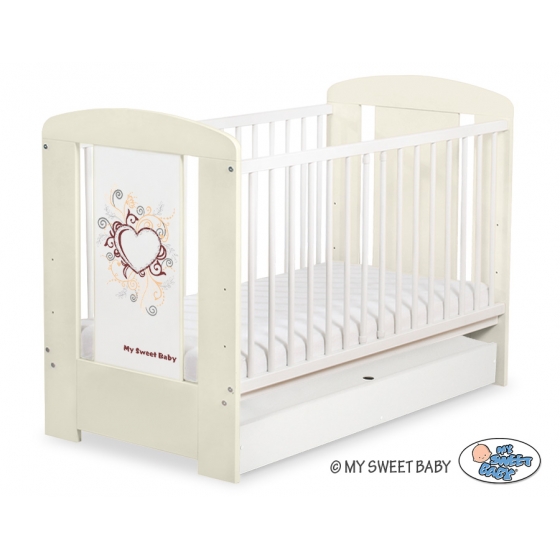 Babysäng med lådor STANDARD 120x60cm Chic