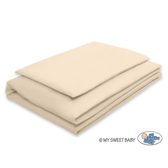 Bäddset / Sängkläder 2-delar beige