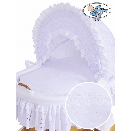 Bäddset / Sängkläder 2-delar forMoses Basket/Wicker crib Charlotte no. 50102-906* or 70102-906*