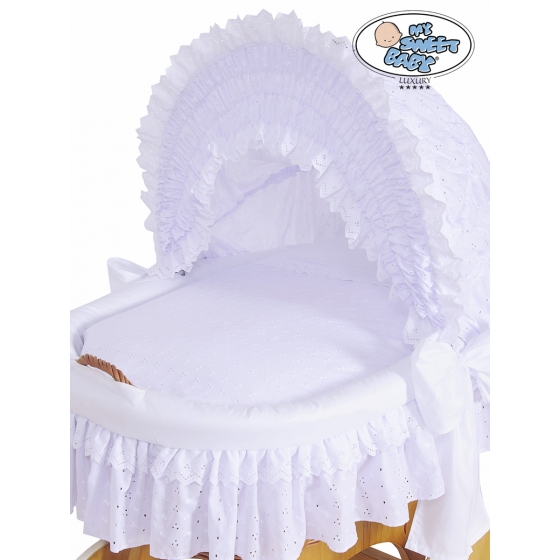 Bäddset / Sängkläder 2-delar forMoses Basket/Wicker crib Charlotte no. 50102-906* or 70102-906*
