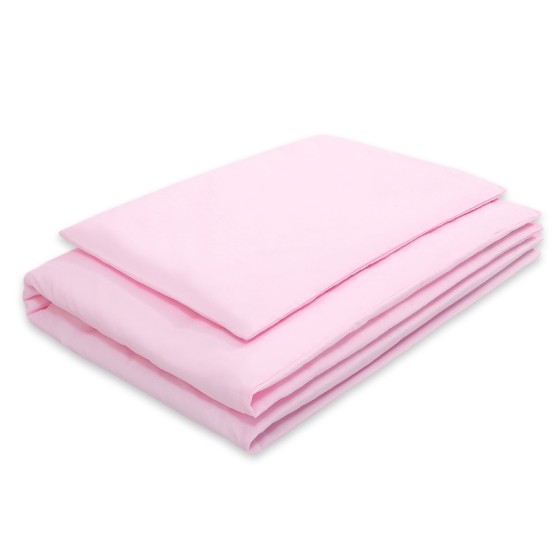 Bäddset / Sängkläder 2-delar hjärtan rosa