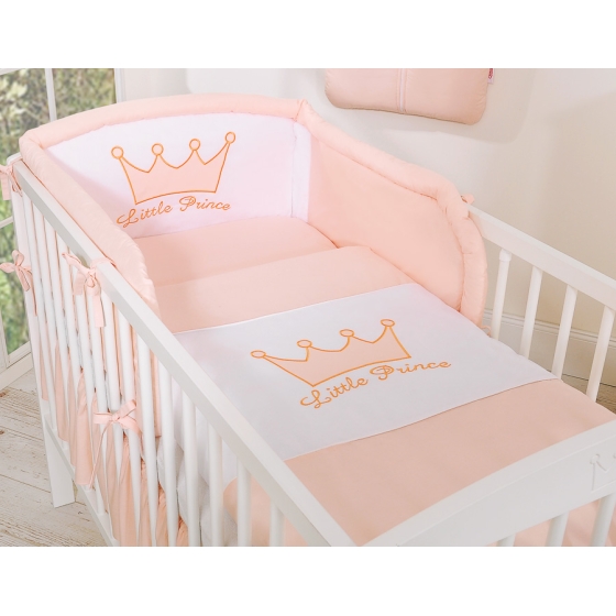 Bäddset / Sängkläder 2-delar Little Prince/Princess rosa