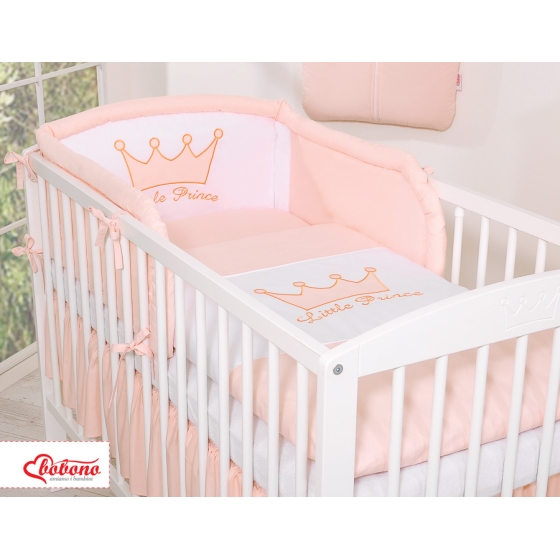 Bäddset / Sängkläder 2-delar Little Prince/Princess rosa