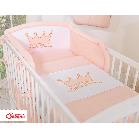 Bäddset / Sängkläder 3-delar- Little Prince/Princess rosa