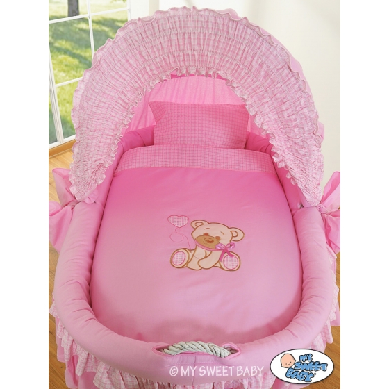 Bäddset / Sängkläder 2-delar till Babykorg no 58962-324 eller 78962-324