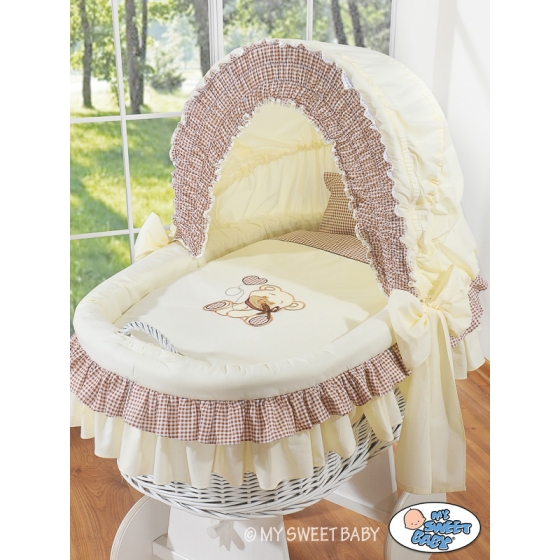 Bäddset / Sängkläder 2-delar till Babykorg no 58962-326 eller 78962-326