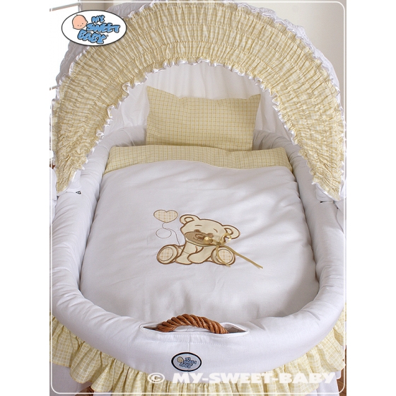 Bäddset / Sängkläder 2-delar till Babykorg no 58962-327 eller 78962-327