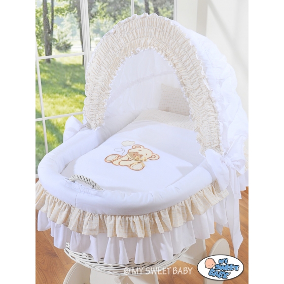 Bäddset / Sängkläder 2-delar till Babykorg no 58962-327 eller 78962-327