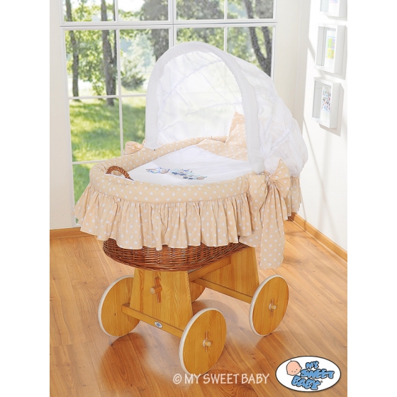 Bäddset / Sängkläder 2-delar till Babykorg no 58962-427 eller 78962-427