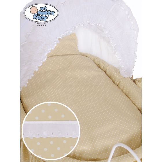 Bäddset / Sängkläder 2-delar till Babykorg Jasmine no. 2100-916 or 72100-916