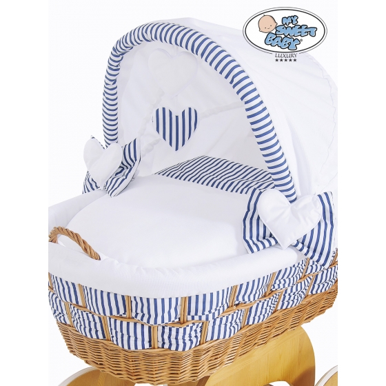 Bäddset / Sängkläder 2-delar till Babykorg Marina no. 50102-907* or 70102-907*