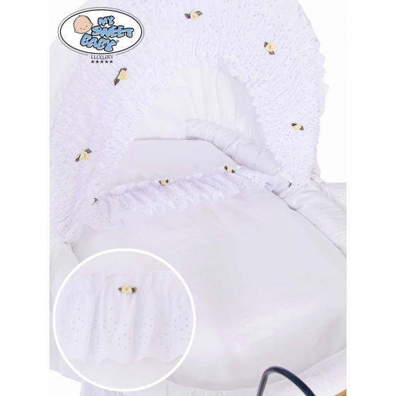 Bäddset / Sängkläder 2-delar till Babykorg Sisi no. 72100-080