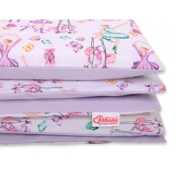 Bäddset / Sängkläder 2pcs 140x200 Junior - ballerinas lila