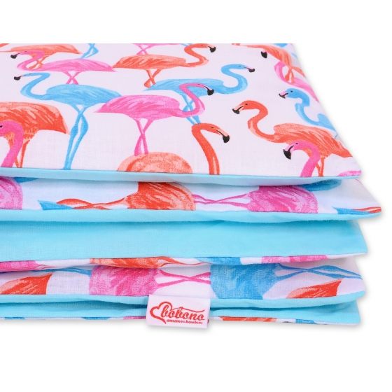 Bäddset / Sängkläder 2pcs 140x200 Junior - flamingo