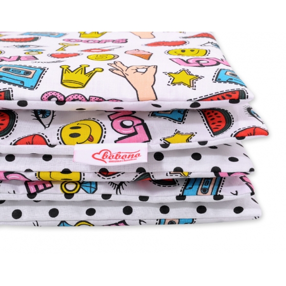 Bäddset / Sängkläder 2pcs 140x200 Junior - love