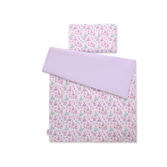Bäddset / Sängkläder 2pcs 100x135 Mini - ballerinas lila