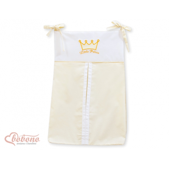 Barnblöja väska Little Prince/Princess cream