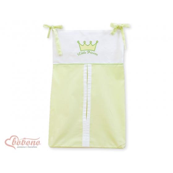 Barnblöja väska Little Prince/Princess grön