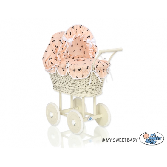 Beige Rotting Dockvagn -762
