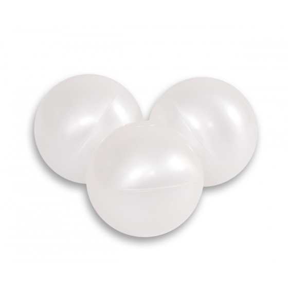 Bollar till Bollhav 50 st.- pearl vit