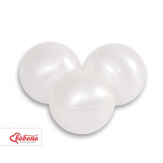 Bollar till Bollhav 50 st.- pearl vit