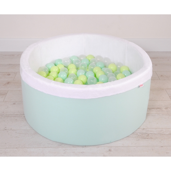 Bollhav minky med 200 bollar mynta