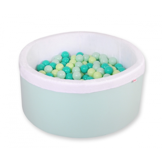 Bollhav minky med 200 bollar mynta