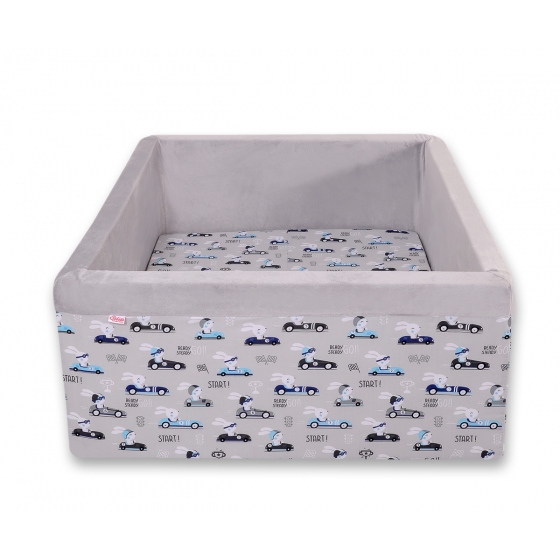 Bollhav minky utan bollar - gray kaniner
