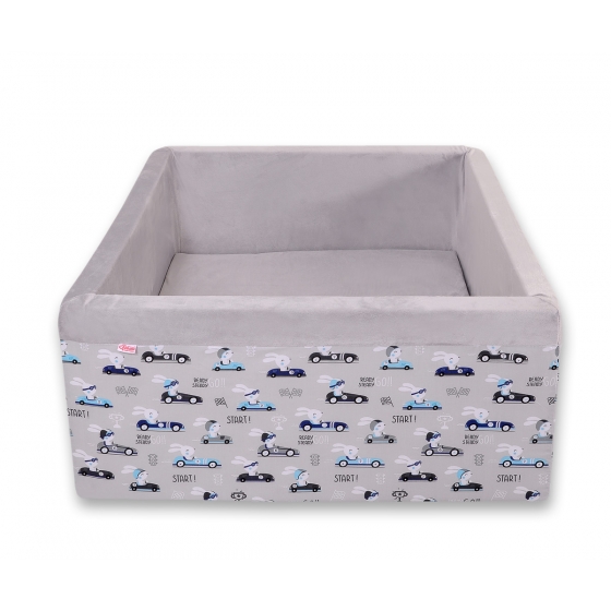 Bollhav minky utan bollar - gray kaniner