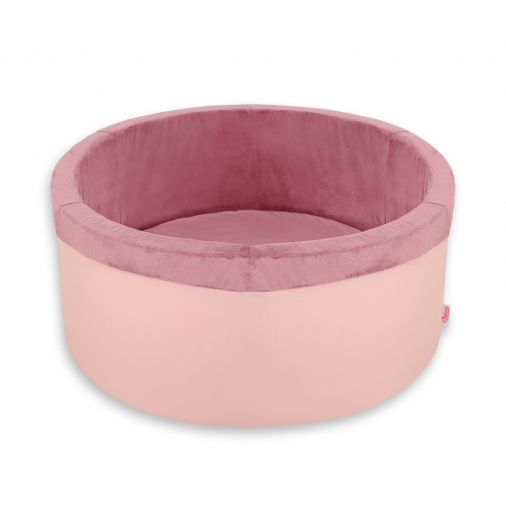 Bollhav minky utan bollar - pastel rosa