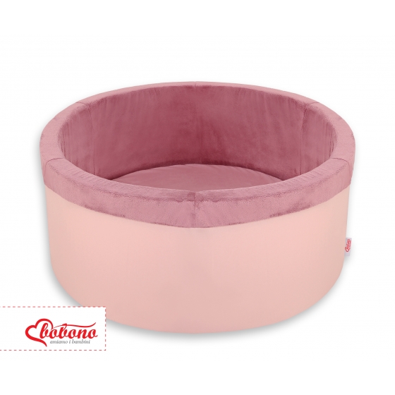 Bollhav minky utan bollar - pastel rosa