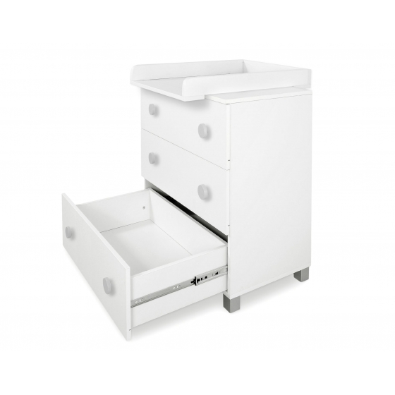 Byrå med Skötbord och 3 lådor