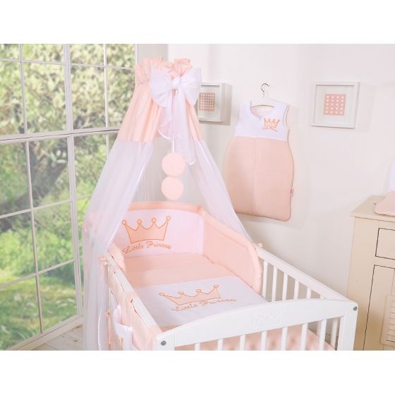 Chiffon Babysäng Himmel Little Prince/Princess rosa