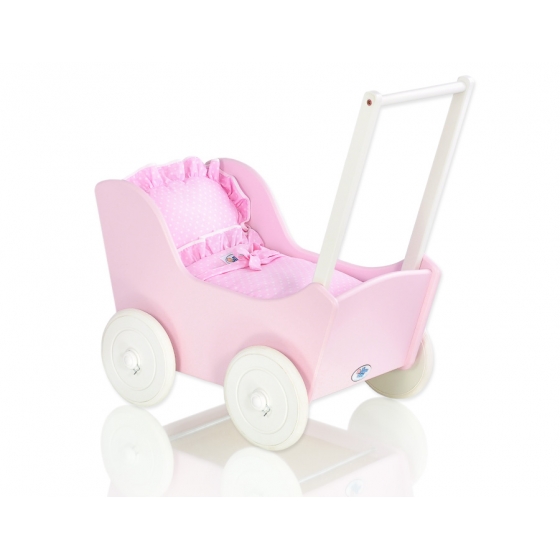 Dockvagn i trä Rosa