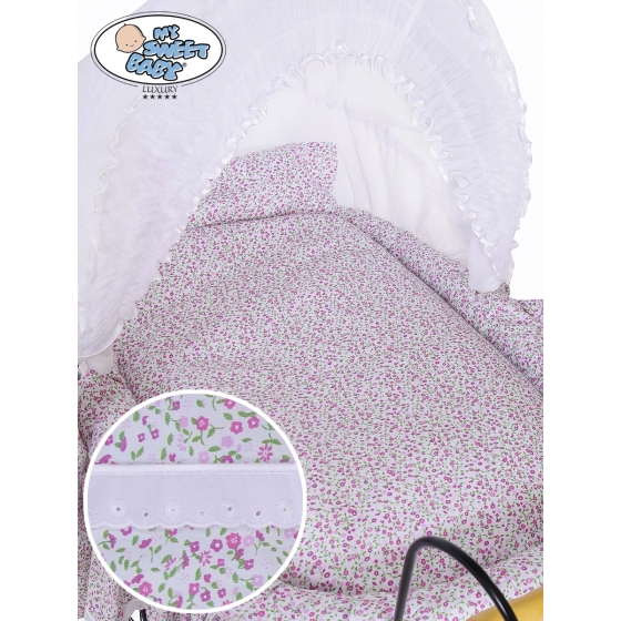 Extra textil 4 delar set till Babykorg Jasmine no. 2100-913 or 72100-913