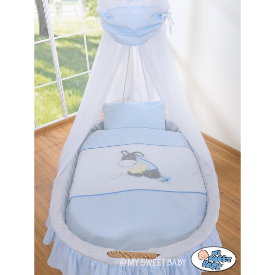 Extra textil 4 delar uppsättning till babykorg no 99690-815