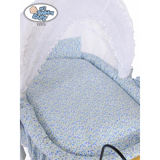 Extra textil 4 delar uppsättning till babykorg Jasmine no. 2100-914 or 72100-914