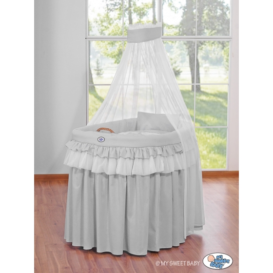 Extra textil 4 delar uppsättning till babykorg no. 92001-309