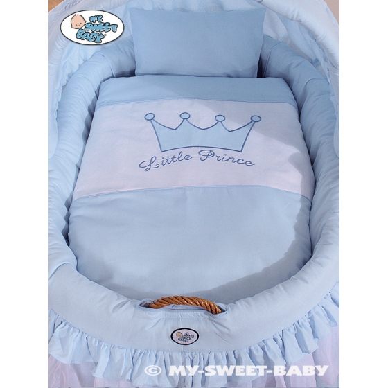Extra textil 4 delar uppsättning till babykorg no. 92114-305