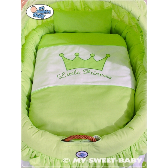 Extra textil 4 delar uppsättning till babykorg no. 92114-306