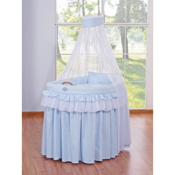 Extra textil 4 delar uppsättning till babykorg no. 92001-305