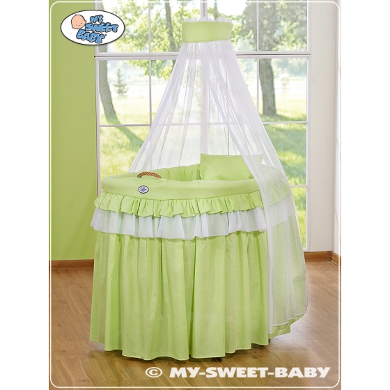Extra textil 4 delar uppsättning till babykorg no. 92001-306