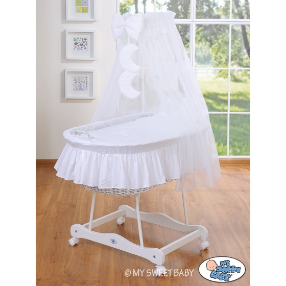 Extra textil 4 delar uppsättning till babykorg no. 99690e-812 i 79690e-812