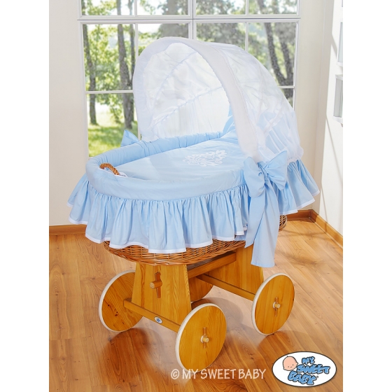 Extra textil 4 delar uppsättning till babykorg no. 58962-421 eller 78962-421