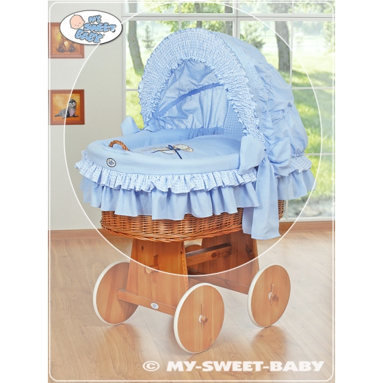 Extra textil 4 delar uppsättning till babykorg no. 58962-323 eller 78962-323