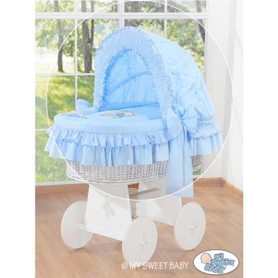 Extra textil 4 delar uppsättning till babykorg no. 58962-323 eller 78962-323